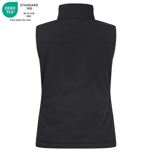 Chaleco softshell acolchado Mod. PADDED SOFTSHELL VEST LADY Negro (99) Talla S