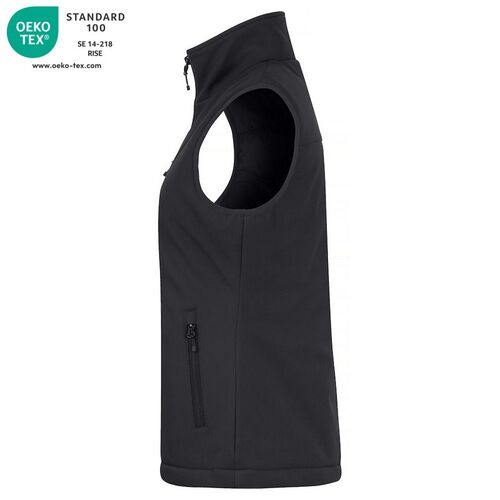 Chaleco softshell acolchado Mod. PADDED SOFTSHELL VEST LADY Negro (99) Talla S