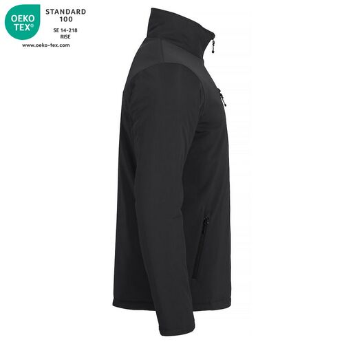 Chaqueta softshell acolchada Mod. PADDED SOFTSHELL Negro (99) Talla XL