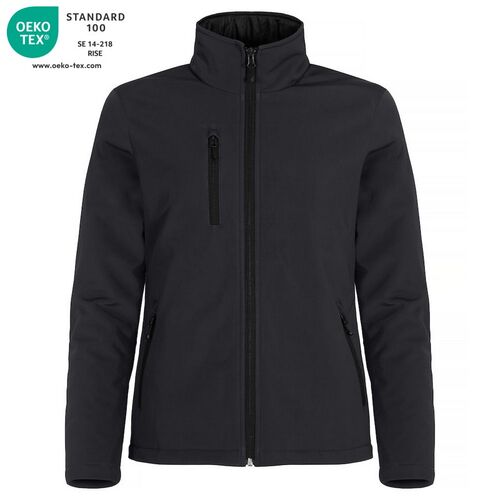 Chaqueta softshell acolchada Mod. PADDED SOFTSHELL LADY Negro (99) Talla L