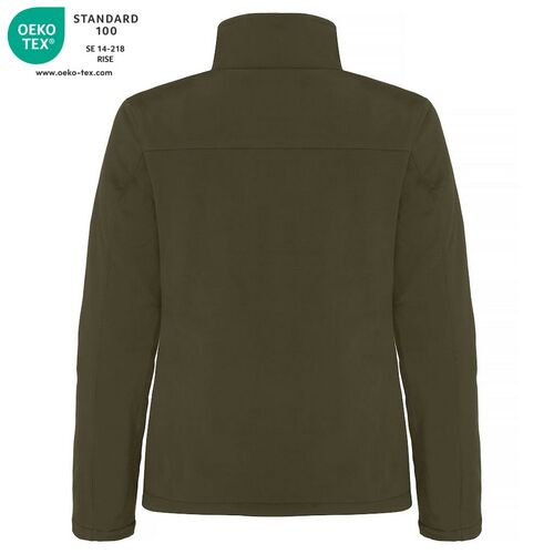 Chaqueta softshell acolchada Mod. PADDED SOFTSHELL LADY Fog green (75) Talla S