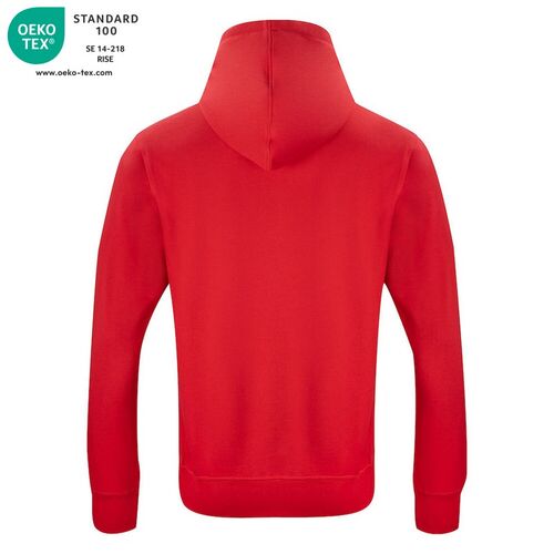 Sudadera  Mod. CLASSIC HODDY FULL ZIP Rojo (35) Talla XS