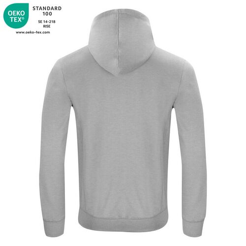 Sudadera  Mod. CLASSIC HODDY FULL ZIP Gris jaspeado (95) Talla 3XL