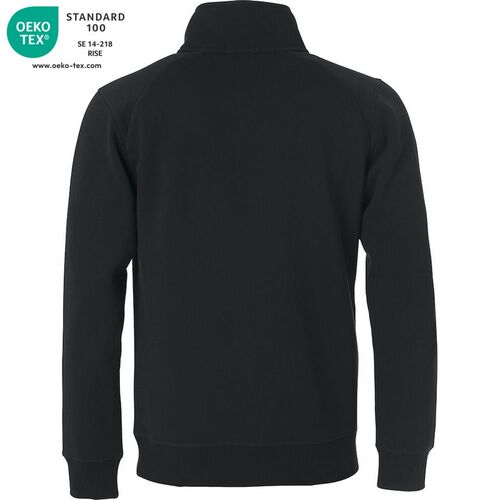 Sudadera de media cremallera Mod. HALF ZIP Negro (99) Talla 3XL