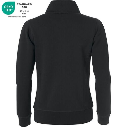 Sudadera con cremallera de seora Mod. CLASSIC CARDIGAN LADIES Negro (99) Talla M