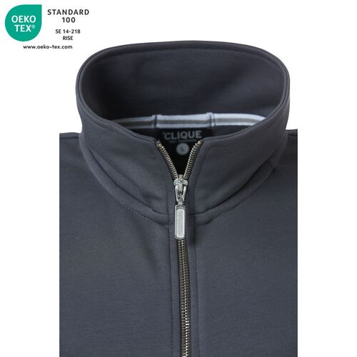 Sudadera con cremallera Mod. CLASSIC FT JACKET Gris (90) Talla XS