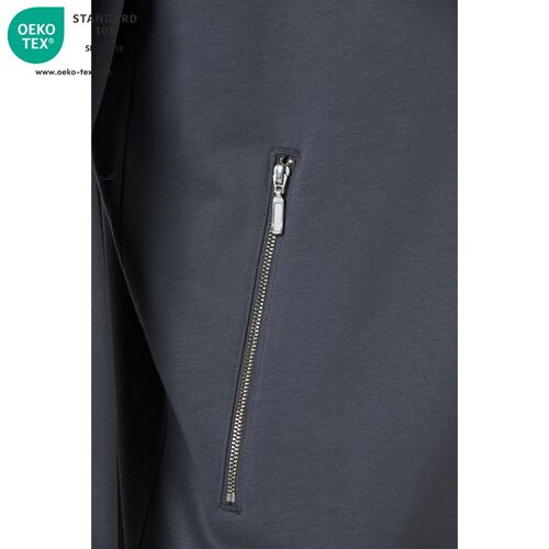Sudadera con cremallera Mod. CLASSIC FT JACKET Gris (90) Talla XS