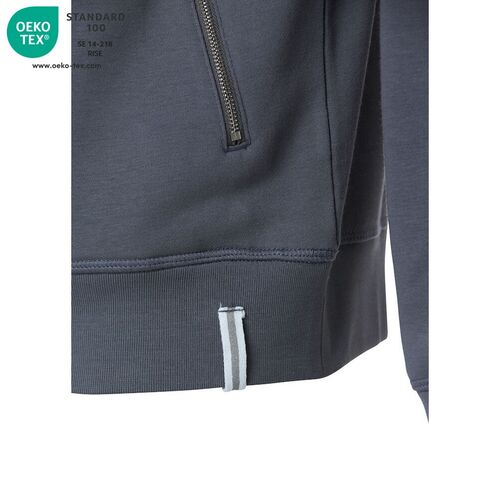 Sudadera con cremallera Mod. CLASSIC FT JACKET Gris (90) Talla XS
