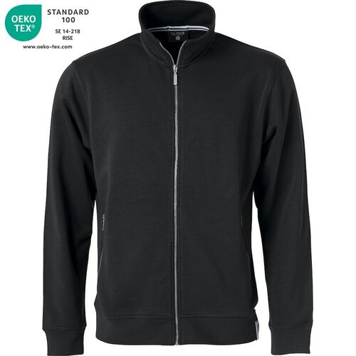 Sudadera con cremallera Mod. CLASSIC FT JACKET Negro (99) Talla XS
