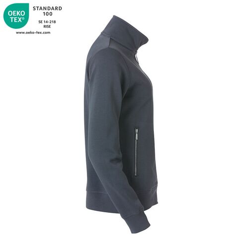 Sudadera de seora Mod. CLASSIC FT JACKET LAD Gris (90) Talla XS