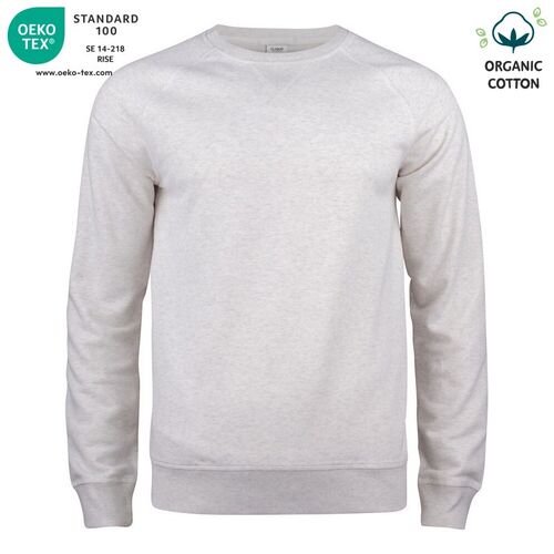 Sudadera Mod. ORGANIC COTTON ROUNDNECK (925) Nature Melange Talla XS