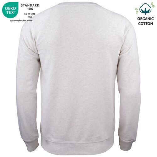 Sudadera Mod. ORGANIC COTTON ROUNDNECK (925) Nature Melange Talla XS