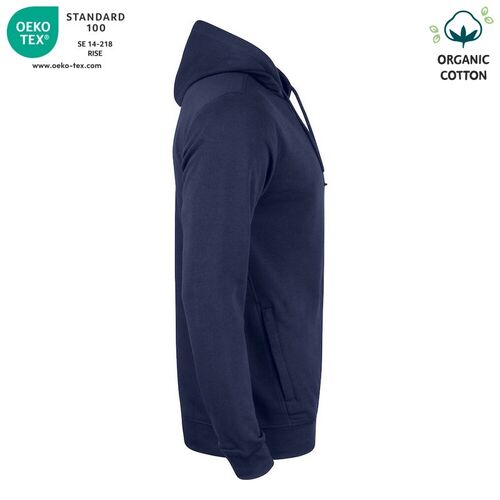 Sudadera Mod. ORGANIC COTTON HOODY Azul oscuro (580) Talla XS