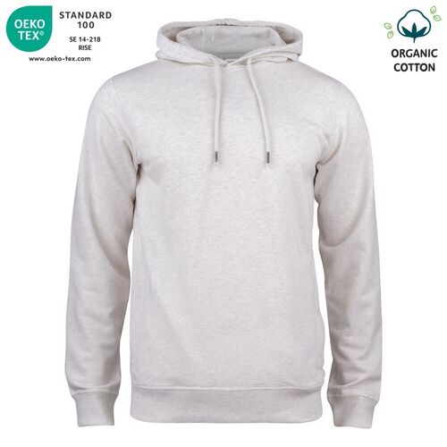 Sudadera Mod. ORGANIC COTTON HOODY (925) Nature Melange Talla 3XL