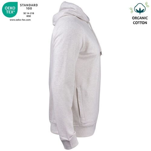 Sudadera Mod. ORGANIC COTTON HOODY (925) Nature Melange Talla 3XL