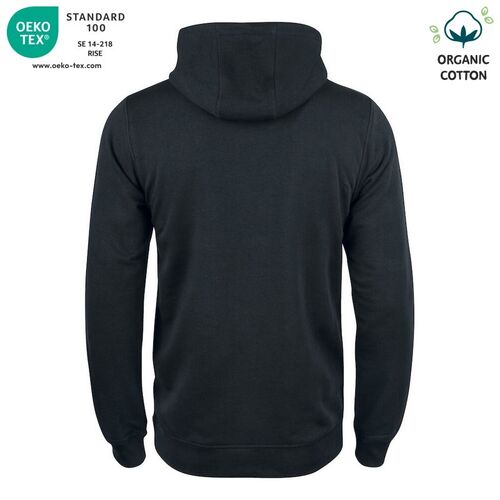 Sudadera Mod. ORGANIC COTTON HOODY Negro (99) Talla L