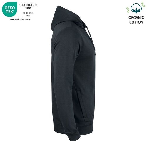 Sudadera Mod. ORGANIC COTTON HOODY Negro (99) Talla L