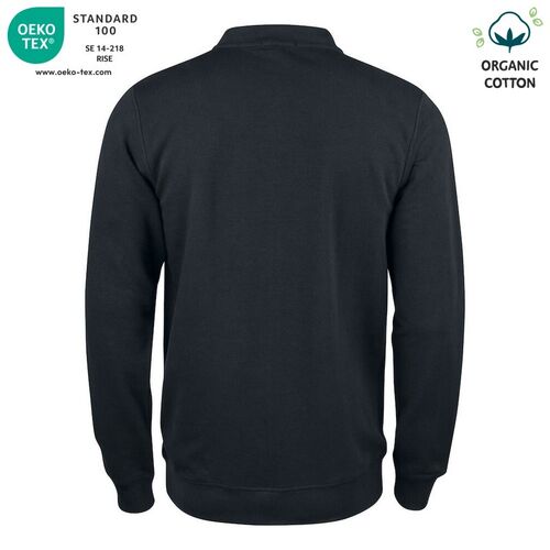 Sudadera Mod. ORGANIC COTTON CARDINGAN Negro (99) Talla 4XL