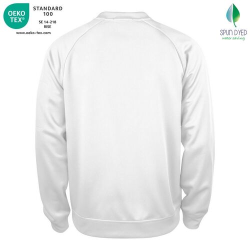 Sudadera Mod. BASIC ACTIVE ROUNDNECK Blanco (00) Talla XS