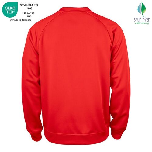 Sudadera Mod. BASIC ACTIVE ROUNDNECK Rojo (35) Talla 3XL