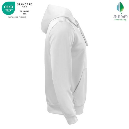 Sudadera Mod. BASIC ACTIVE HOODY Blanco (00) Talla XS