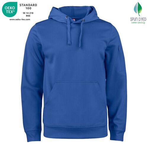 Sudadera Mod. BASIC ACTIVE HOODY Azul real (55) Talla 4XL