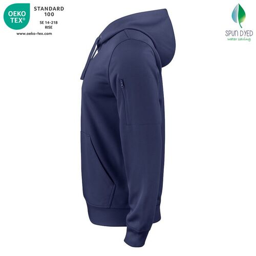 Sudadera Mod. BASIC ACTIVE HOODY Azul oscuro (580) Talla XXL