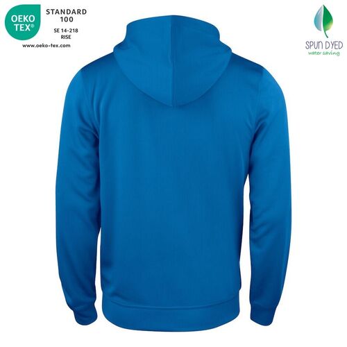 Sudadera Mod. BASIC ACTIVE HOODY FULL ZIP Azul real (55) Talla 3XL