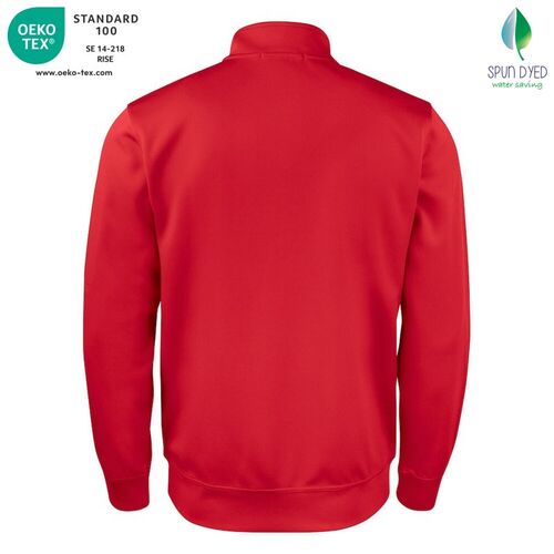 Sudadera Mod. BASIC ACTIVE CARDIGAN Rojo (35) Talla 3XL