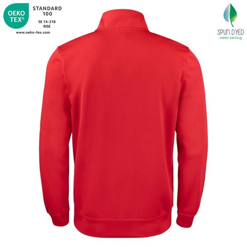 Sudadera Mod. BASIC ACTIVE HALF ZIP Rojo (35) Talla XS