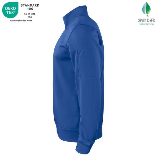 Sudadera Mod. BASIC ACTIVE HALF ZIP Azul real (55) Talla XS