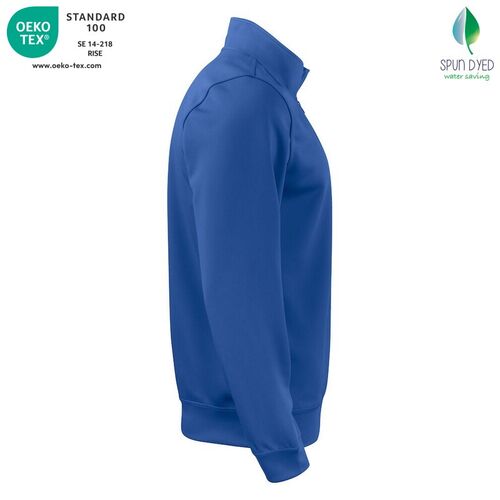 Sudadera Mod. BASIC ACTIVE HALF ZIP Azul real (55) Talla XS