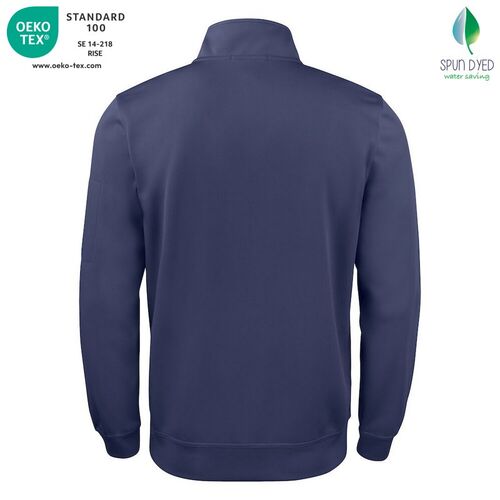 Sudadera Mod. BASIC ACTIVE HALF ZIP Azul oscuro (580) Talla XS