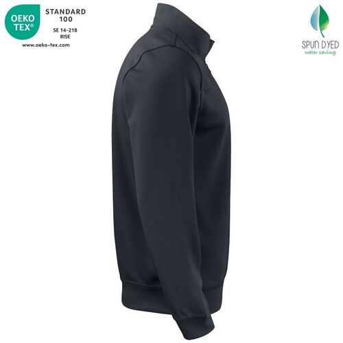 Sudadera Mod. BASIC ACTIVE HALF ZIP Negro (99) Talla 3XL