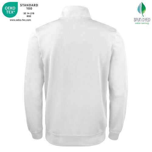 Sudadera Mod. BASIC ACTIVE HALF ZIP Blanco (00) Talla L