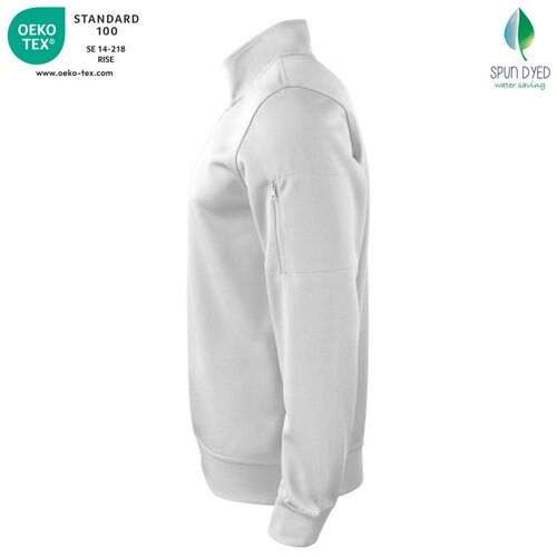 Sudadera Mod. BASIC ACTIVE HALF ZIP Blanco (00) Talla L