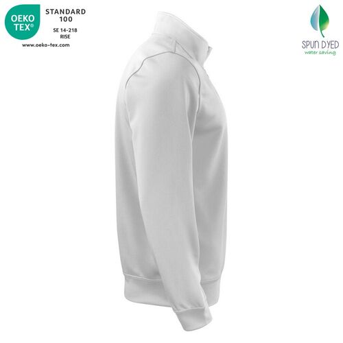 Sudadera Mod. BASIC ACTIVE HALF ZIP Blanco (00) Talla L