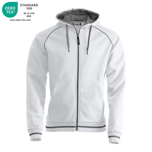 Sudadera con capucha Mod. GARRY Blanco (00) Talla S