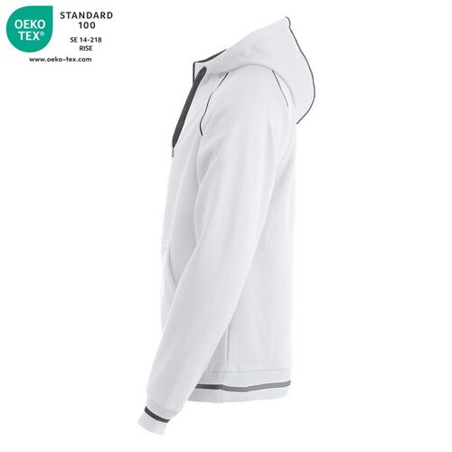 Sudadera con capucha Mod. GARRY Blanco (00) Talla S