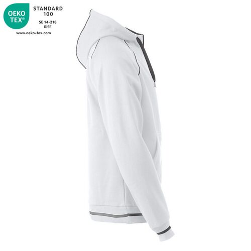 Sudadera con capucha Mod. GARRY Blanco (00) Talla S