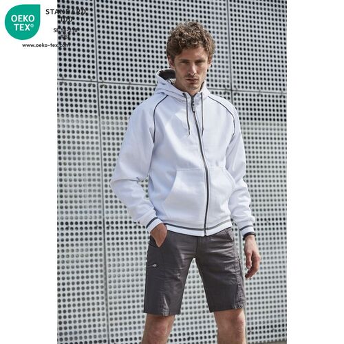 Sudadera con capucha Mod. GARRY Blanco (00) Talla S