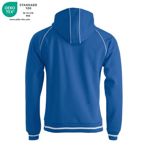 Sudadera con capucha Mod. GARRY Azul real (55) Talla S