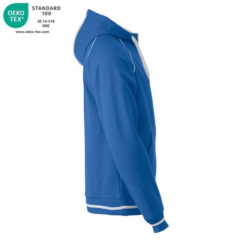 Sudadera con capucha Mod. GARRY Azul real (55) Talla S
