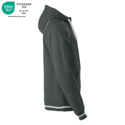 Sudadera con capucha Mod. GARRY Antracita (96) Talla M