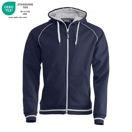 Sudadera con capucha Mod. GARRY Azul oscuro (580) Talla S