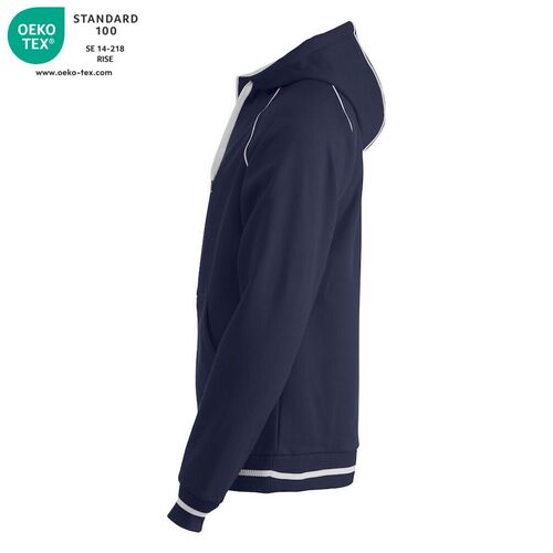 Sudadera con capucha Mod. GARRY Azul oscuro (580) Talla S