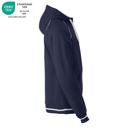 Sudadera con capucha Mod. GARRY Azul oscuro (580) Talla S