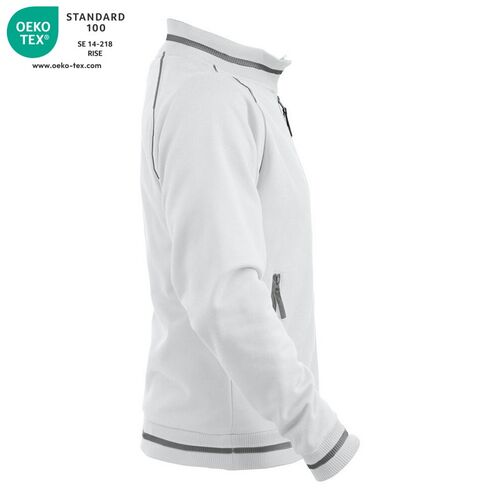 Sudadera con cremallera Mod.CRAIG Blanco (00) Talla XXL