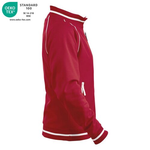 Sudadera con cremallera Mod.CRAIG Rojo (35) Talla XS
