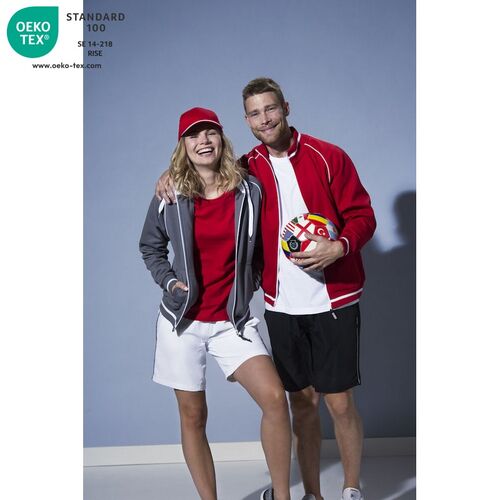 Sudadera con cremallera Mod.CRAIG Rojo (35) Talla XS